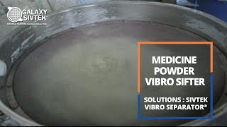 Medicine Powder Vibro Sifter [upl. by Corina]