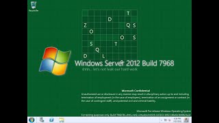 Taking a look at Windows Server 2012 Build 7968 [upl. by Adim350]