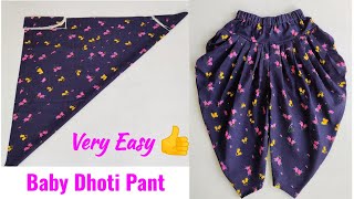 Baby Dhoti Pant Cutting And Stitching  Dhoti Pant Cutting And Stitching [upl. by Aicila441]