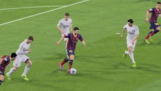 Messi 84 Nutmeg Goal  El Clásico Real Madrid vs Barcelona  FIFA 14 PS5 4K [upl. by Nod979]