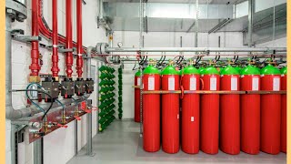 Demonstration of a CO2 fire suppression system [upl. by Gifferd545]