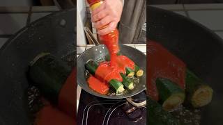 🇮🇹Zucchine ripiene con polpettine fritte🇮🇹 parpachef 360italymarket recipe [upl. by Adnirolc]