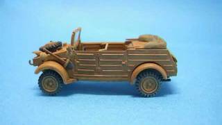 ACADEMY 172 Kubelwagen  A Building Review [upl. by Han]