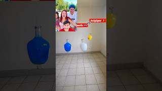 AZUL VS BLANCO VS AMARILLO ¿Quién gana 😱 Comenta ⬇️ shorts asmr [upl. by Louanna61]