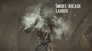 Mortal Kombat X Triborg Smoke Variation Arcade Ladder [upl. by Eek]