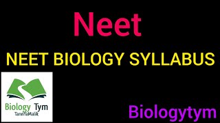 Neet biology syllabus [upl. by Barris977]