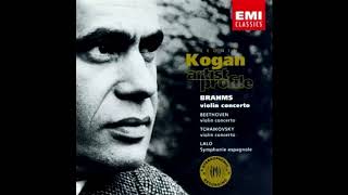 BRAHMS Violin Concerto in D major op 77  Kogan · Kondrashin · Philharmonia Orchestra [upl. by Neala]