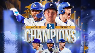 THE DODGERS ARE 2024 WORLD CHAMPIONS FULL FINAL INNING OF THEIR CLINCH [upl. by Green]