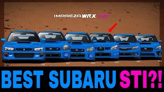 What is the BEST Subaru Impreza STI Generation [upl. by Hawker944]