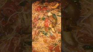 Mushroom capellini pasta [upl. by Anitsyrhk]