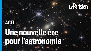 «Une image de l’univers profond» ce que montre le premier cliché du télescope spatial James Webb [upl. by Teador931]