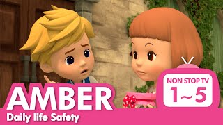 Seri Keselamatan Hidup Episode Lengkap│0105 Episodes│AMBER│Robocar POLI TV Bahasa Indonesia [upl. by Lightfoot]