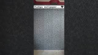 How to paste pushpa wallpaper on the wall on home home music wallpaper trending shorts [upl. by Godard]