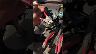 Battery Terminal Issue Solved mechanic shorts [upl. by Esenahs430]