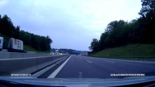 E430 240kmh almost crash [upl. by Stephens]