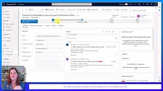 Dynamics 365 Sales CRM Demo [upl. by Adelaja]