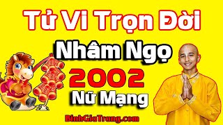 Tử vi trọn đời 2002 nữ mạng Cuộc sống an nhàn hạnh phúc – Xem tử vi trọn đời tuổi Nhâm Ngọ nữ mạng [upl. by Auoz277]