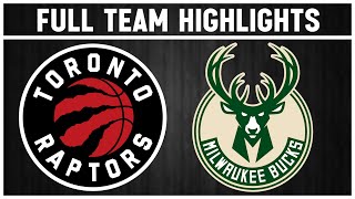 Toronto Raptors vs Milwaukee Bucks  November 12 2024 [upl. by Keene680]