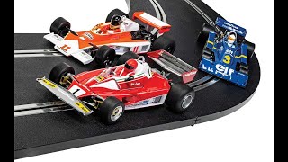 Scalextric Legends 1976 British Grand Prix Triple Pack [upl. by Aisemaj932]