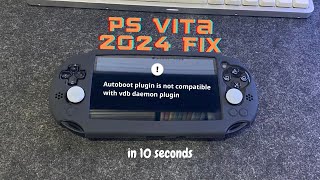 PS Vita  Autoboot plugin is not compatible with vdb daemon plugin  Easy Fix 2024 [upl. by Ylurt]