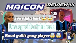 Maicon 🇧🇷 fc mobile review 🤯🤯 better than all RB best RB in fc mobile💯💯 gameplay fc25 fifa [upl. by Georgianne]