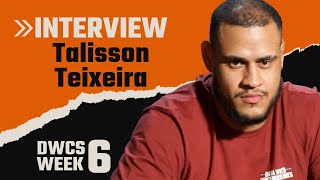 Talisson Teixeira full DWCS Week 6 post fight interview [upl. by Nekcerb]