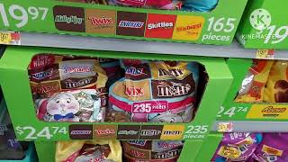 Name Brand Easter Chocolates And Candies 🐣 Milky Way Skittles Starburst Haribo Reeses Walmart [upl. by Atikir500]