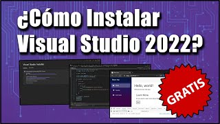 ¿Cómo INSTALAR Visual Studio 2022 GRATIS [upl. by Luthanen]