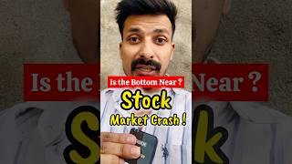 Stock Market Crash  Is the Bottom Near  stockmarket stockmarketcrash sharemarket stockcrash [upl. by Worthington151]