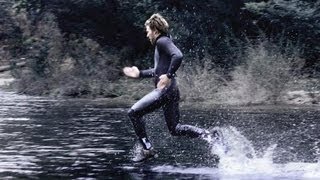 Correr em cima da agua Walk on water Sport HD [upl. by Ahsielat]