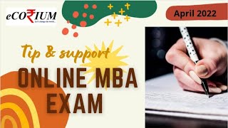 How to prepare for Online MBA Exams Online MBA Exam Pattern [upl. by Lleumas315]