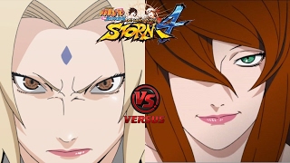 Tsunade Senju vs Mei Terumi  Hokage vs Mizukage  NSUNS4 ROAD TO BORUTO Latino [upl. by Rocky]