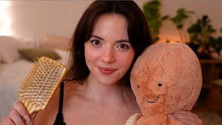 ASMR Getting You Ready For Bed  Tucking You In ✨ scalp care skincare pampering layered sounds [upl. by Oiramat]