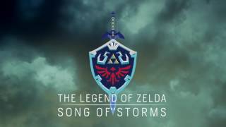 The Legend Of Zelda Ocarina  Song Of Storms Epic Symphonic Arrangement [upl. by Turne574]