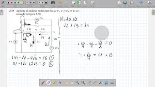 Solucionario Fundamentos de circuitos eléctricos sadiku ejercicio 319 [upl. by Yruj]