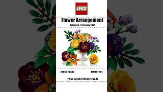 LEGO Flower Arrangement Set 10345 – A Blooming Beautiful Display 🌸🌿 [upl. by Dnomde]