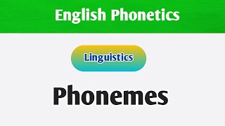 What is phoneme   Phonetics and Phonology  Basic sounds [upl. by Eiramalegna]