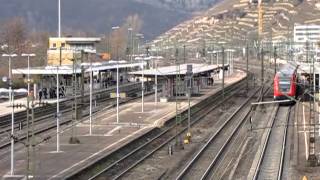 Scenes from Esslingen Neckar Bahnhof [upl. by Antons]