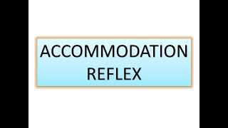 Accommodation Reflex  Physiology Lecture  Near Reflex  MBBS [upl. by Aibun]