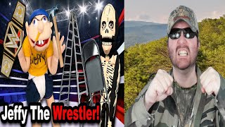 SML Movie Jeffy The Wrestler  Reaction BBT [upl. by Llehsram]