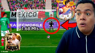 ¿QUE PASA SI MEJORAS al PORTERO Más PEQUEÑO Máximo Nivel en FC Mobile [upl. by Sheline]