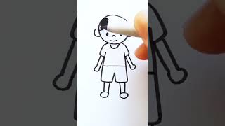 Dibuja aún 👦 con la letra O y H tutorial dibujo drawing arte tipsdedibujo dibujolapiz lapiz [upl. by Einnej]