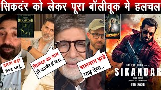 quotBollywood’s Reaction to Sikandar Trailer Salman Khan amp Rashmika Mandannas PowerPacked Comebackquot [upl. by Aekin]