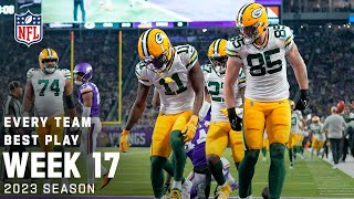 Every Teams Best Play of Week 17  NFL 2023 Season [upl. by Darej]