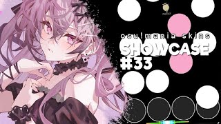 osu mania Circle Quadraphinix Skin and Others  osumania skins showcase 33 [upl. by Tori]