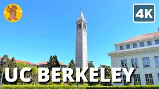 UC Berkeley Campus Walking Tour  4k 🔊 Binaural Sound [upl. by Jerad664]