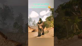 I tamed an Apex Gigantopithecus shorts arksurvivalascended gaming ark [upl. by Boice]