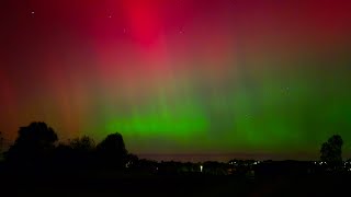 Aurora Borealis Northan lights over Plymouth UK October 10th11th 2024 [upl. by Aiello798]