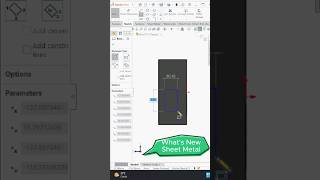 Sheet Metal Stamp New Feature SOLIDWORKS 2024 solidworkstutorial whatsnewsolidworks sheetmetals [upl. by Anali]