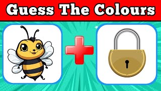 Guess The Colour Quiz ll Brain game ll Puzzle game ll Riddles with answers [upl. by Alahcim558]